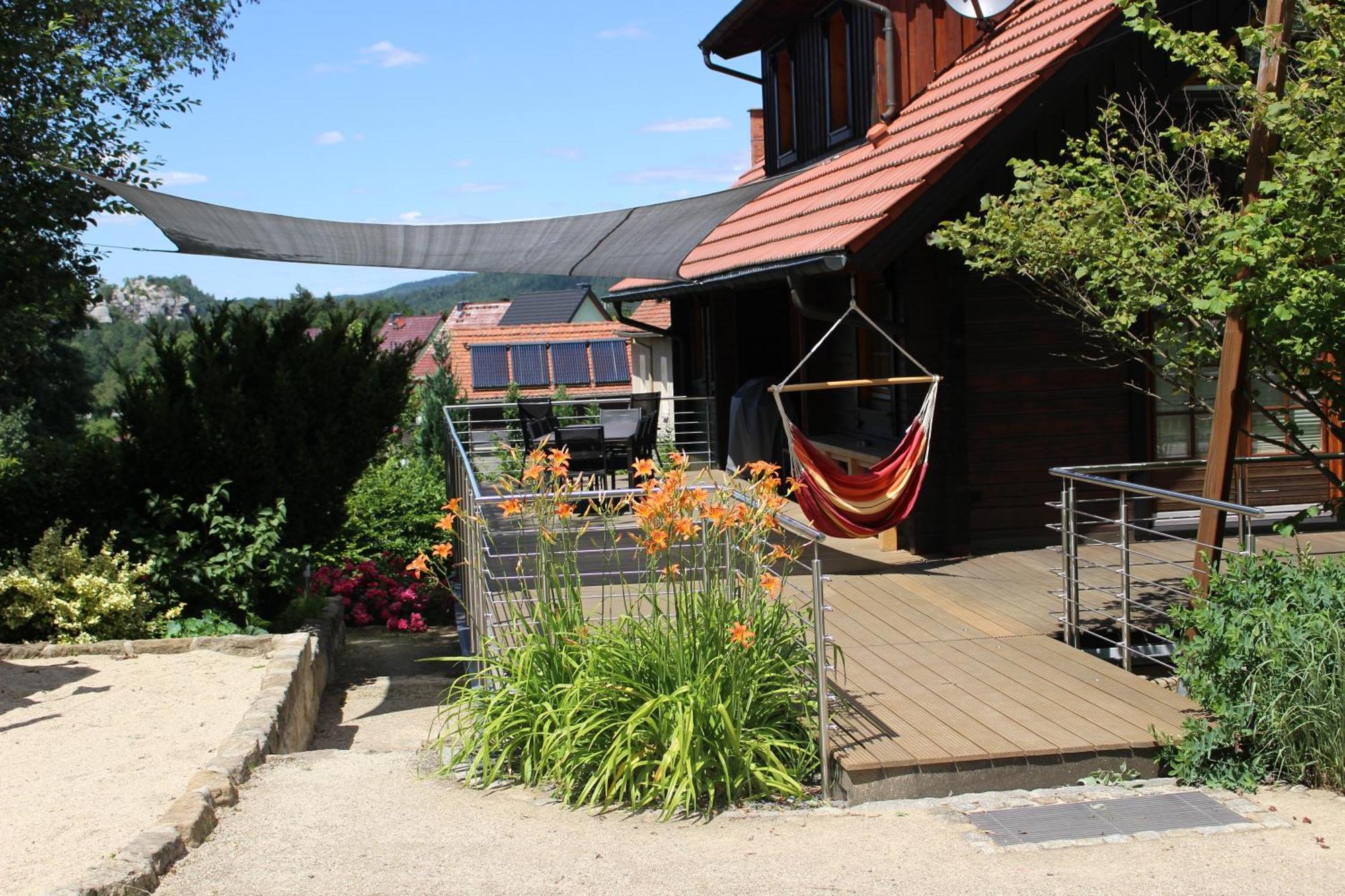 Ferienhaus Kraxlhuette Waltersdorf Bad Schandau Extérieur photo