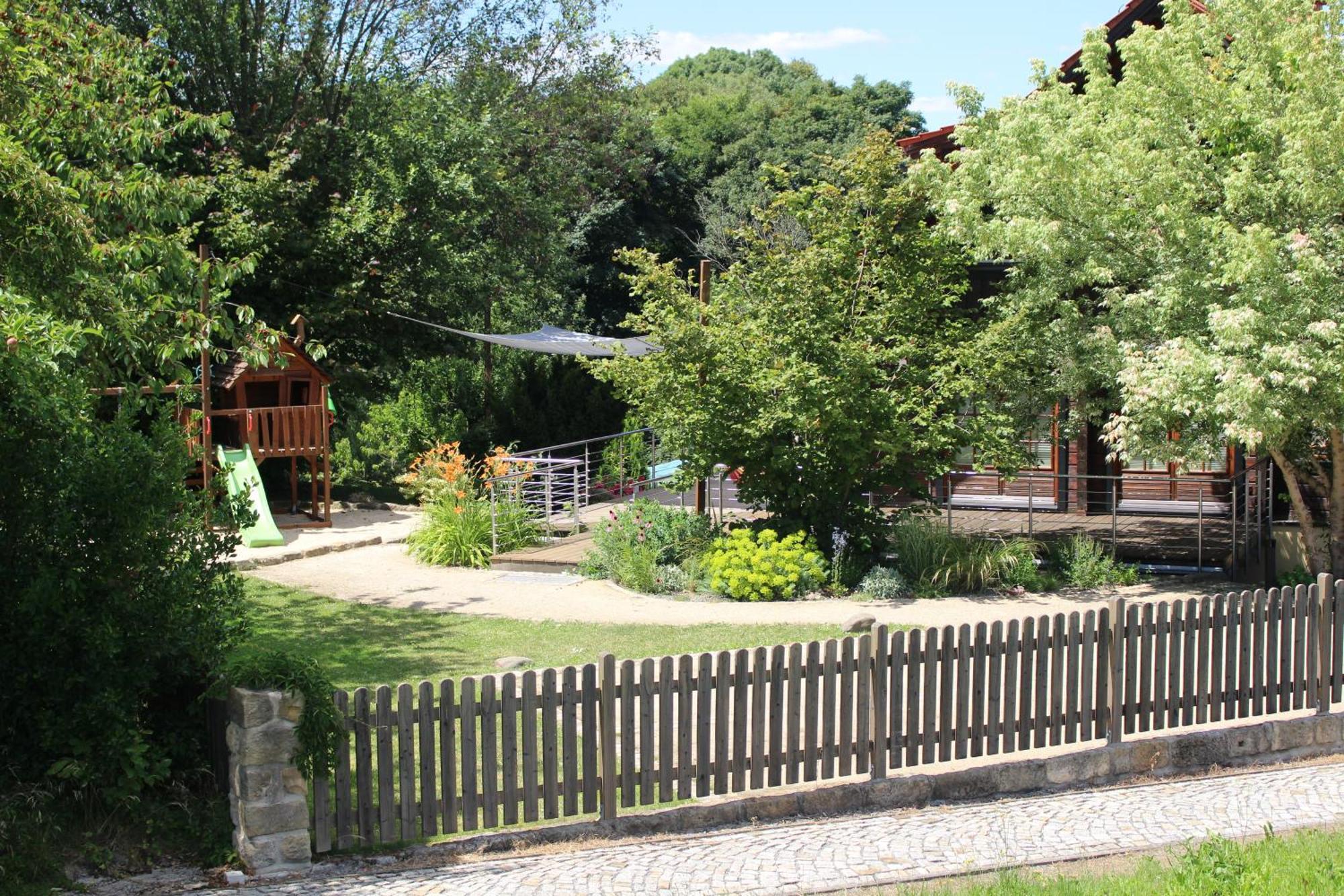 Ferienhaus Kraxlhuette Waltersdorf Bad Schandau Extérieur photo